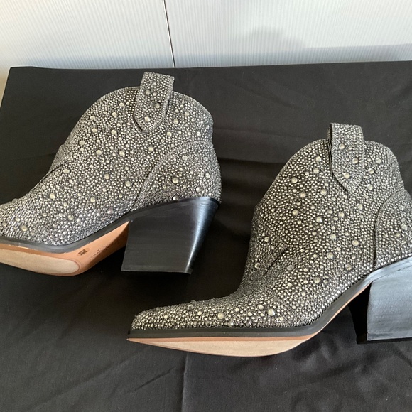 JESSICA SIMPSON  Tamira  glitter Emblished boot  boot 😍😍Size 8 M  ♥️♥️ - Picture 4 of 12